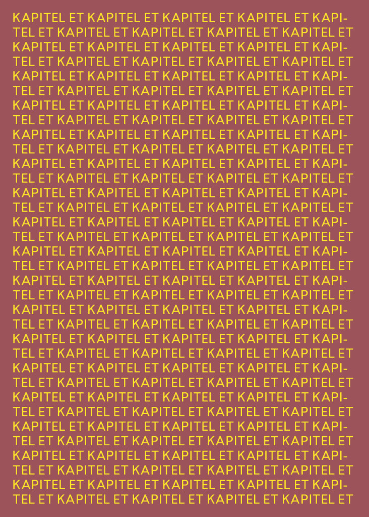 Forside af Kapitel et